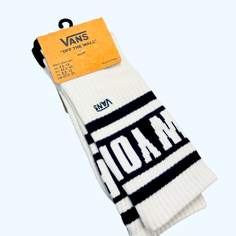 Crew Socks NWT Vans New York Crew Socks